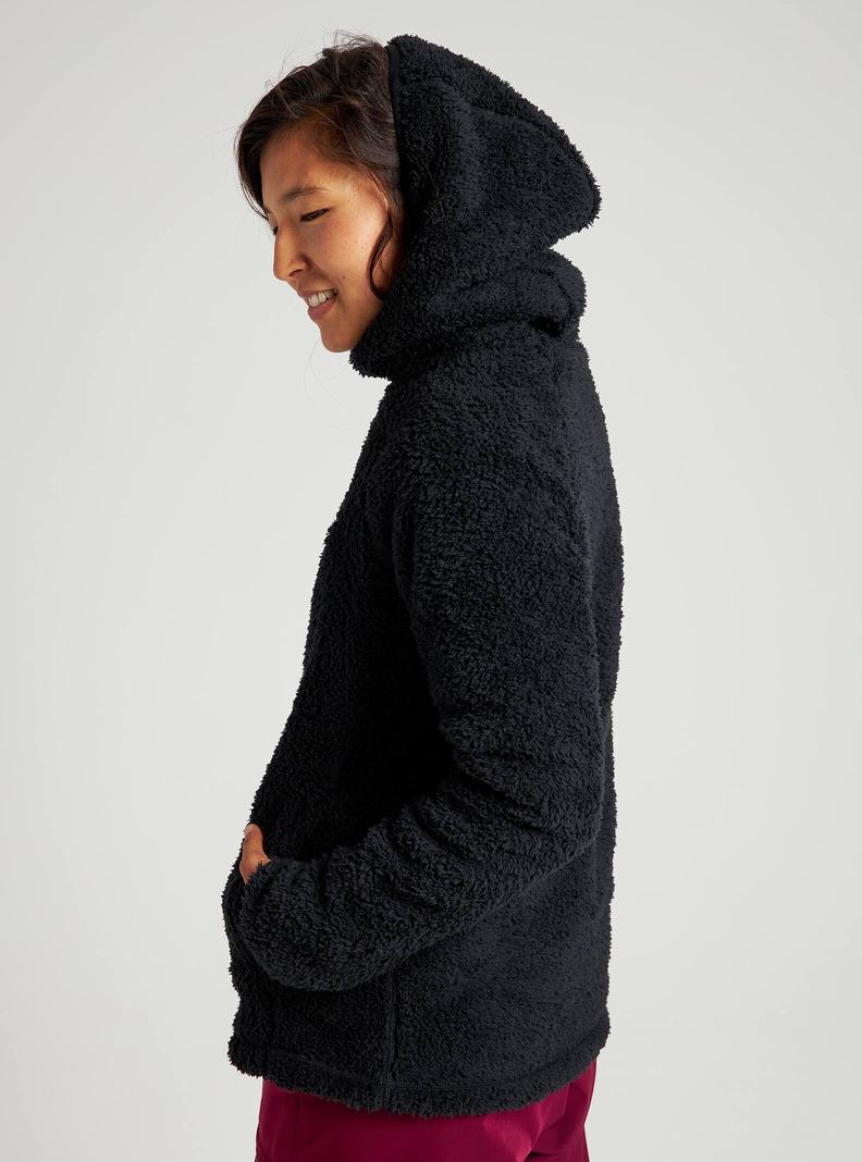 Burton Lynx Pullover Fleece Mikina Damske Čierne | 46915-QAKB