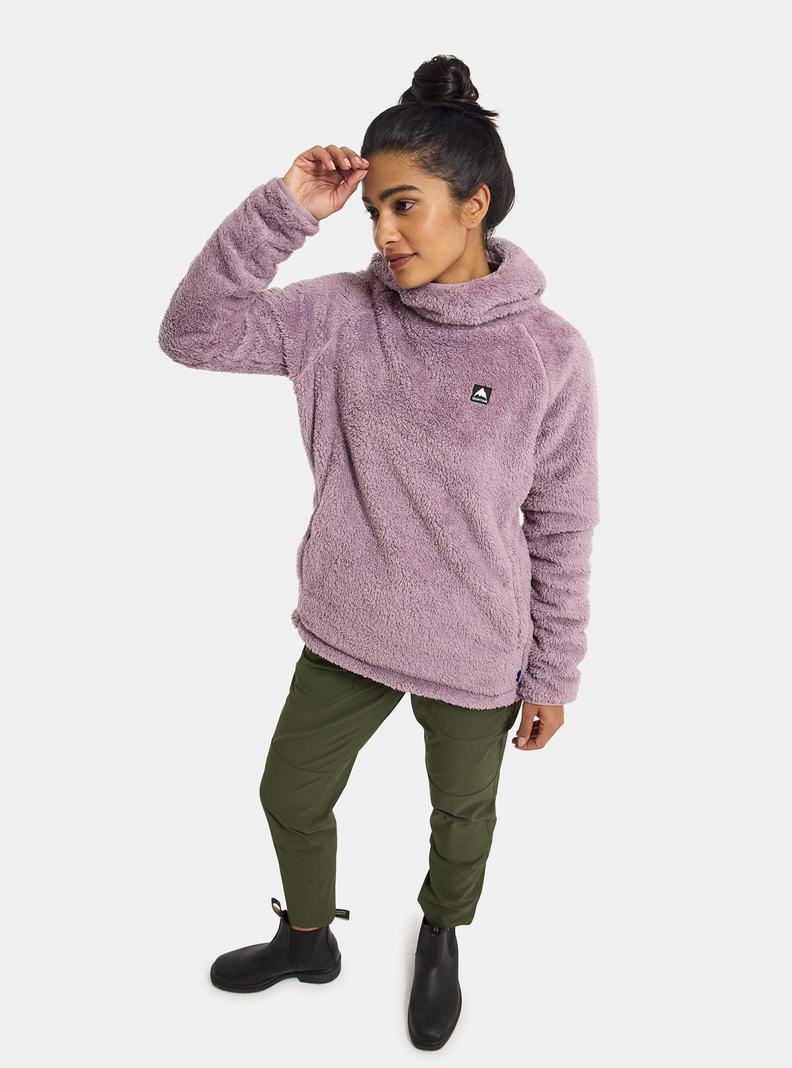 Burton Lynx Pullover Fleece Mikina Damske Nachový | 98567-ZOSY