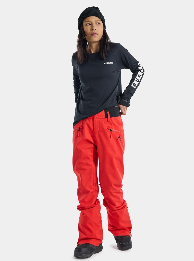 Burton Marcy High Rise Stretch Snowboardove Nohavice Damske Ruzove | 65923-XTRG
