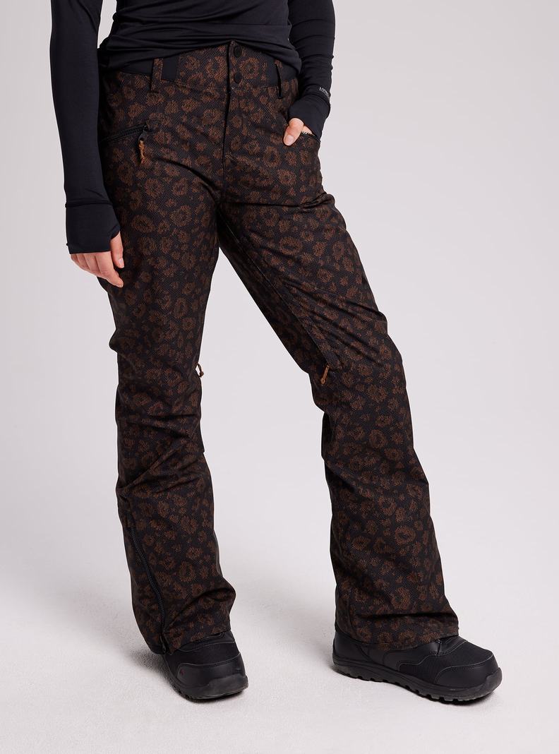 Burton Marcy High Rise Stretch Snowboardove Nohavice Damske Čierne | 82350-FYSJ