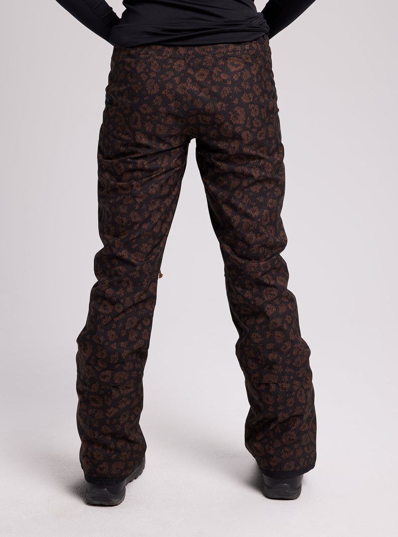Burton Marcy High Rise Stretch Snowboardove Nohavice Damske Čierne | 82350-FYSJ
