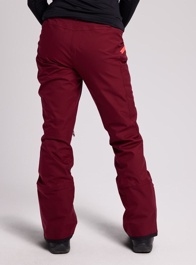 Burton Marcy High Rise Stretch Snowboardove Nohavice Damske Bordove | 90283-IVPE