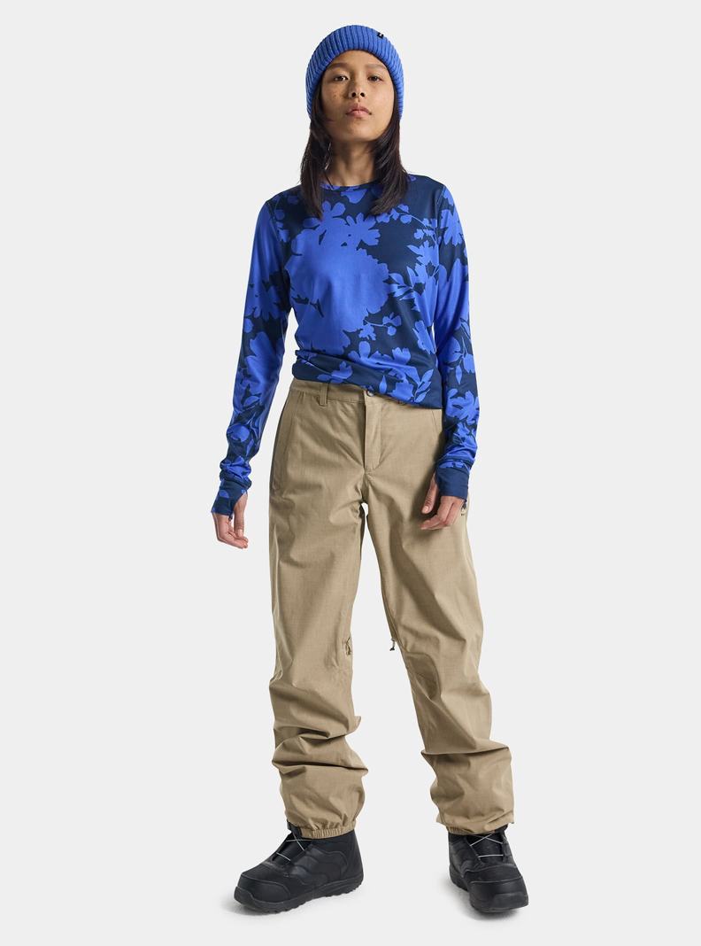 Burton Melter Plus 2L Snowboardove Nohavice Damske Hnedožltý | 25763-LSEP