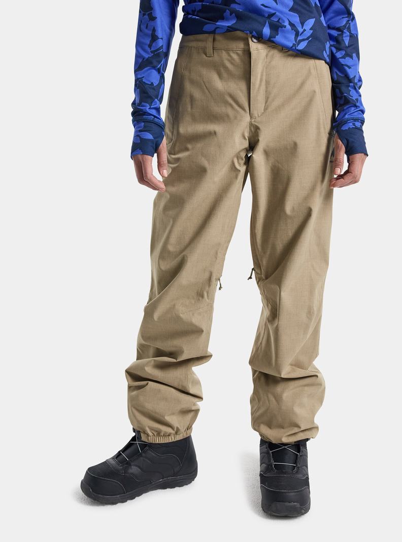 Burton Melter Plus 2L Snowboardove Nohavice Damske Hnedožltý | 25763-LSEP