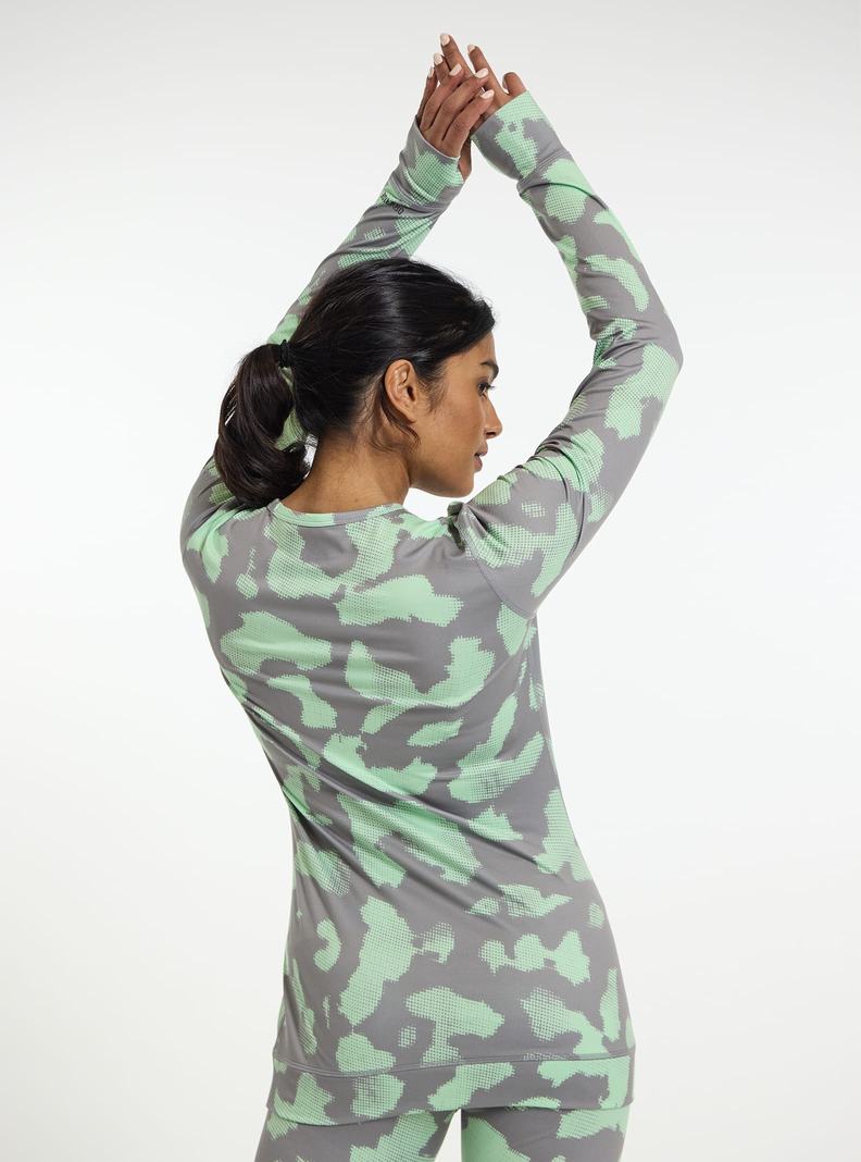Burton Midweight Base Layer Crewneck Termoprádlo Damske Ruzove | 60793-RAWC