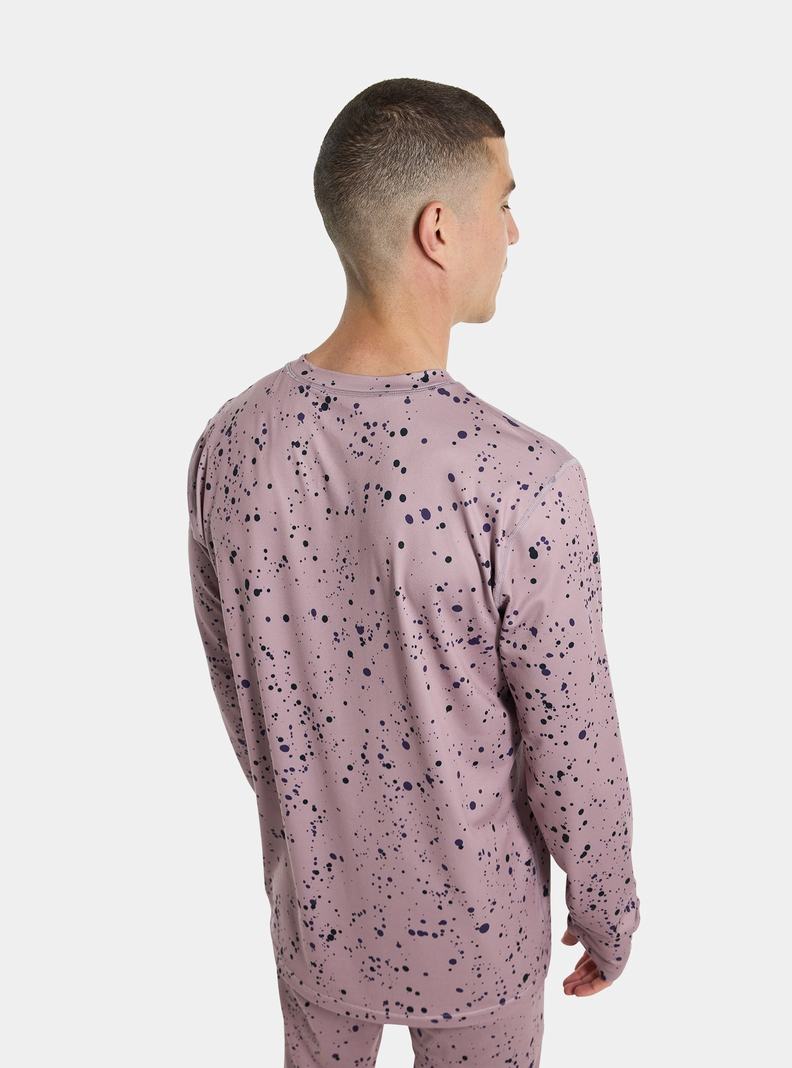 Burton Midweight Base Layer Crewneck Termoprádlo Panske Nachový | 76248-MZVK
