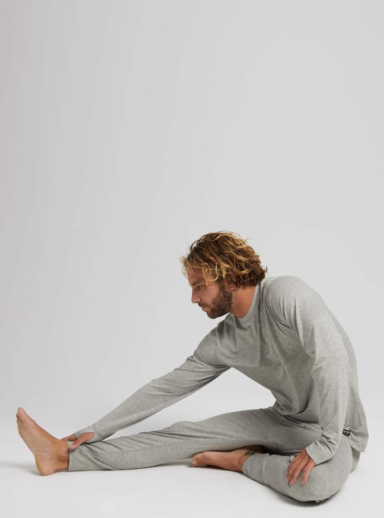 Burton Midweight Base Layer Crewneck Termoprádlo Panske Siva | 96203-WXMR