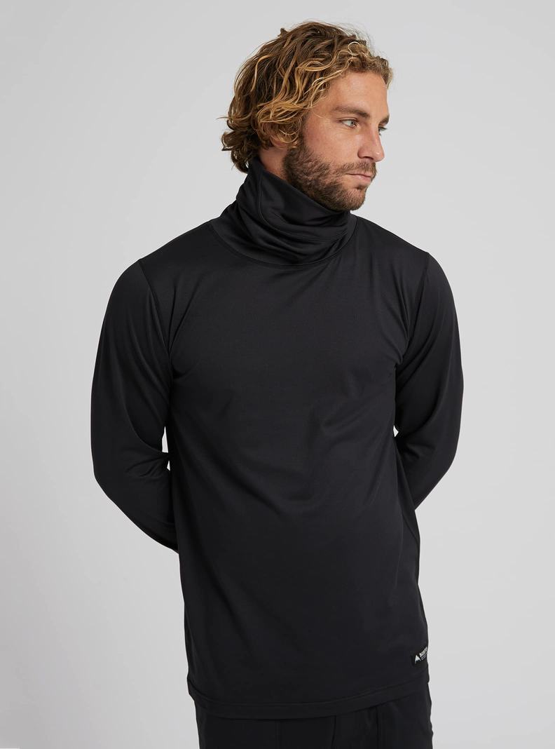 Burton Midweight Base Layer Long Neck Shirt Termoprádlo Panske Čierne | 10987-FILO