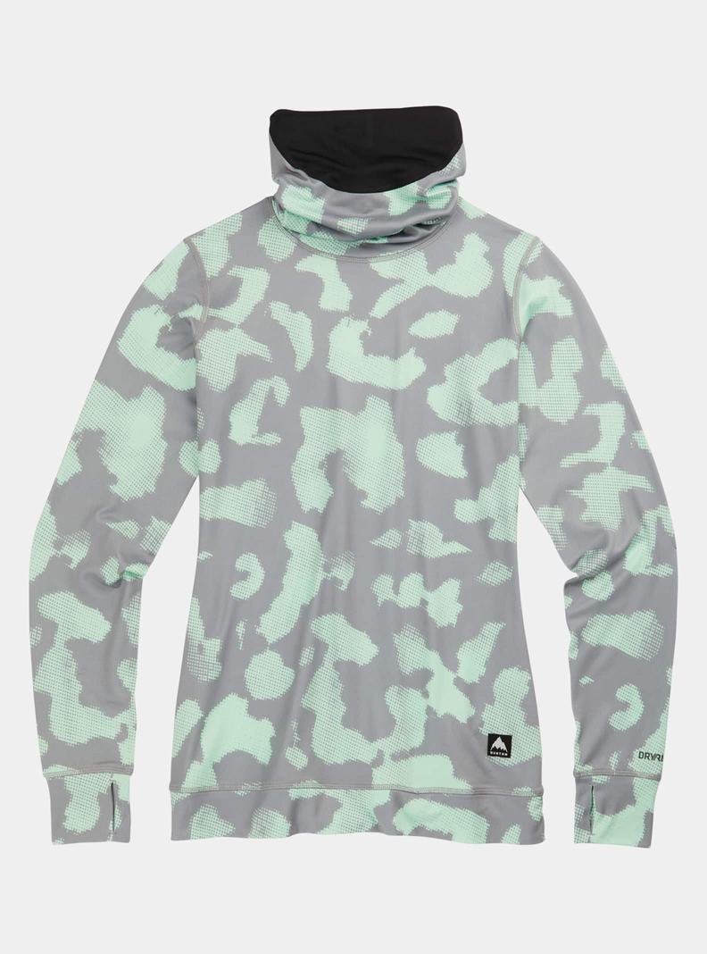 Burton Midweight Base Layer Long Neck Shirt Termoprádlo Damske Ruzove | 16248-EDGW