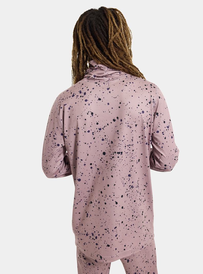 Burton Midweight Base Layer Long Neck Shirt Termoprádlo Panske Nachový | 85741-ZQFR