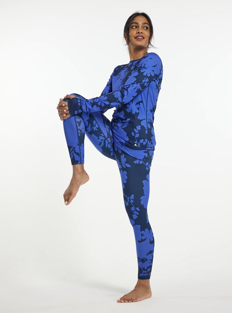 Burton Midweight Base Layer Pants Termoprádlo Damske Modre | 74831-JRXY