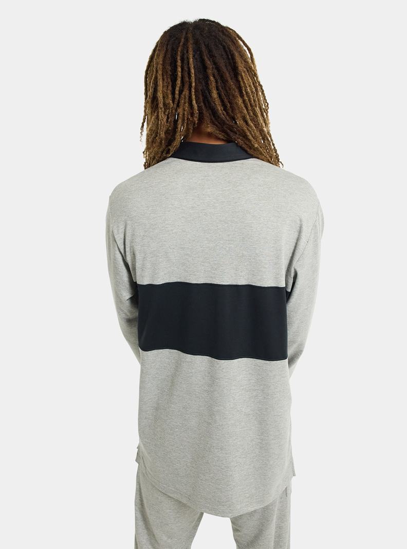 Burton Midweight Base Layer Rugby Shirt Termoprádlo Panske Siva Čierne | 63079-JVWB