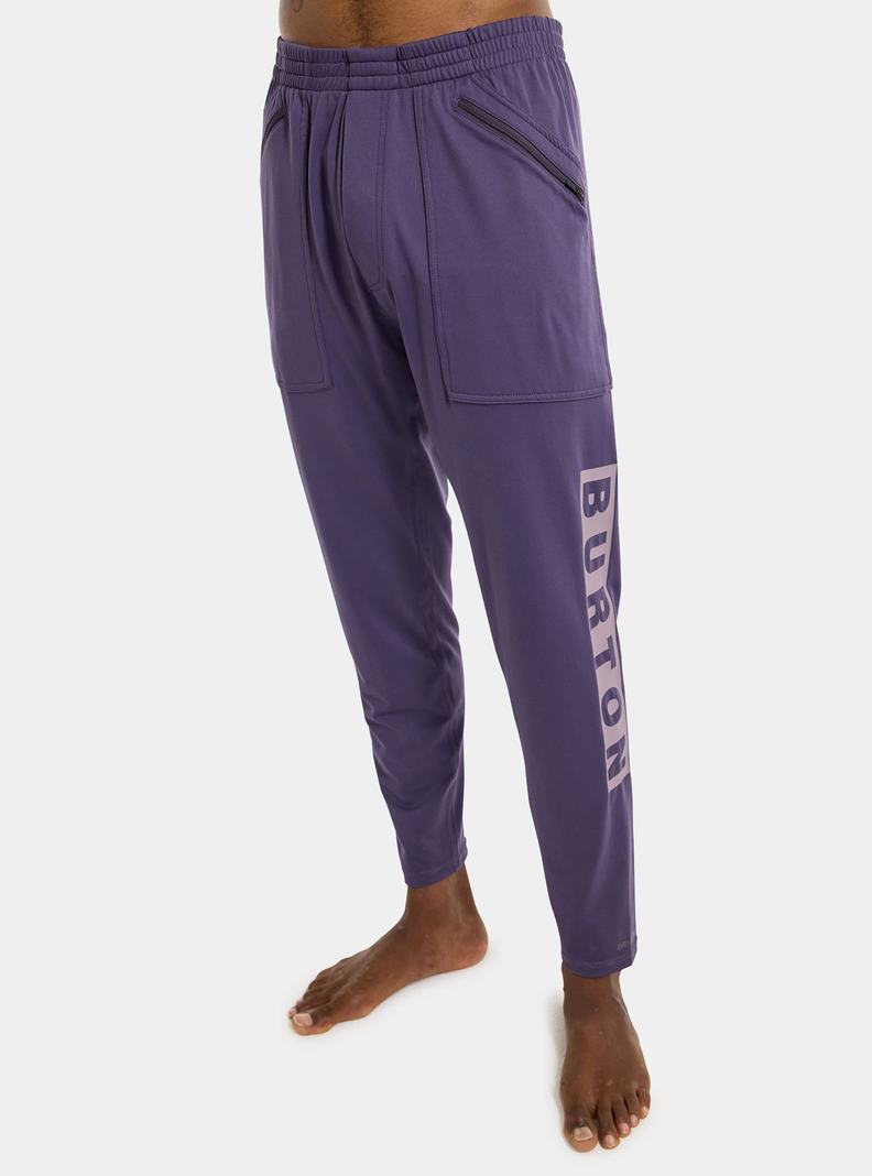 Burton Midweight Base Layer Stash Pants Termoprádlo Panske Nachový | 31972-BVFN