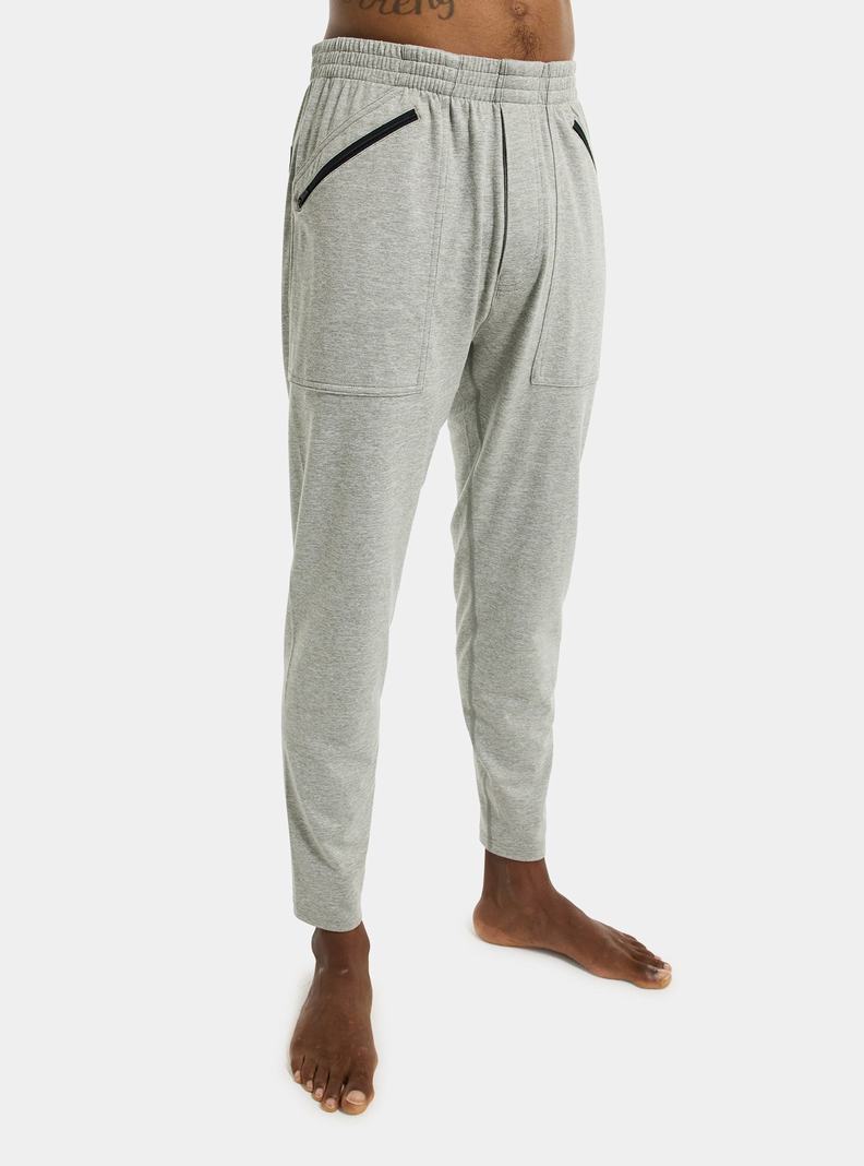 Burton Midweight Base Layer Stash Pants Termoprádlo Panske Siva | 79053-PGMT