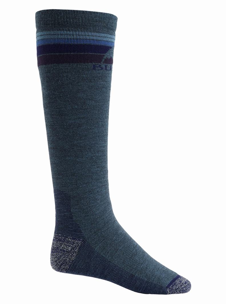 Burton Midweight Emblem Snowboardové Ponožky Panske Indigo | 76821-SOYW