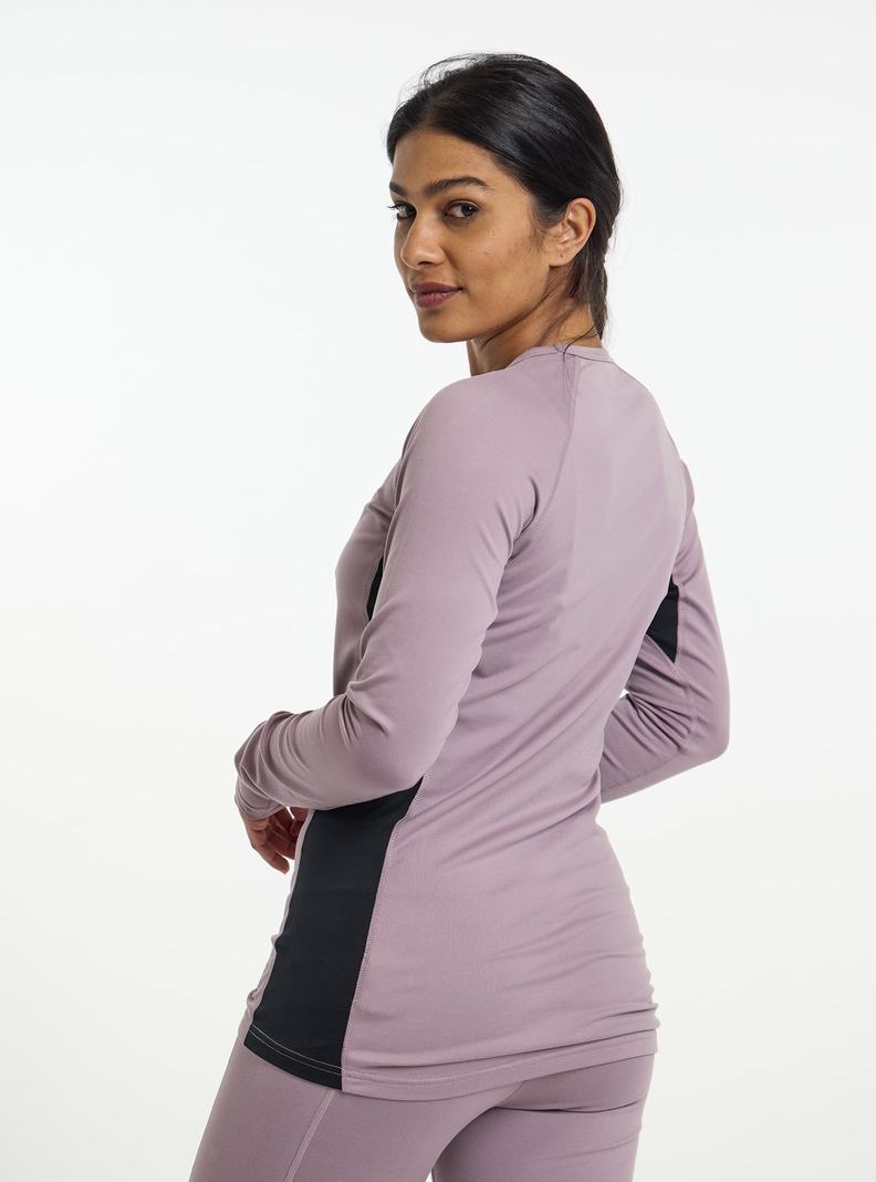 Burton Midweight X Base Layer Crewneck Termoprádlo Damske Nachový | 15930-FKND