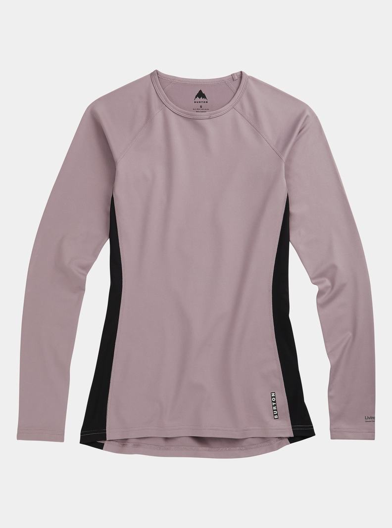 Burton Midweight X Base Layer Crewneck Termoprádlo Damske Nachový | 15930-FKND