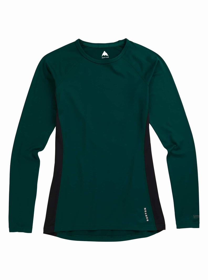 Burton Midweight X Base Layer Crewneck Termoprádlo Damske Hnede | 20641-TNME