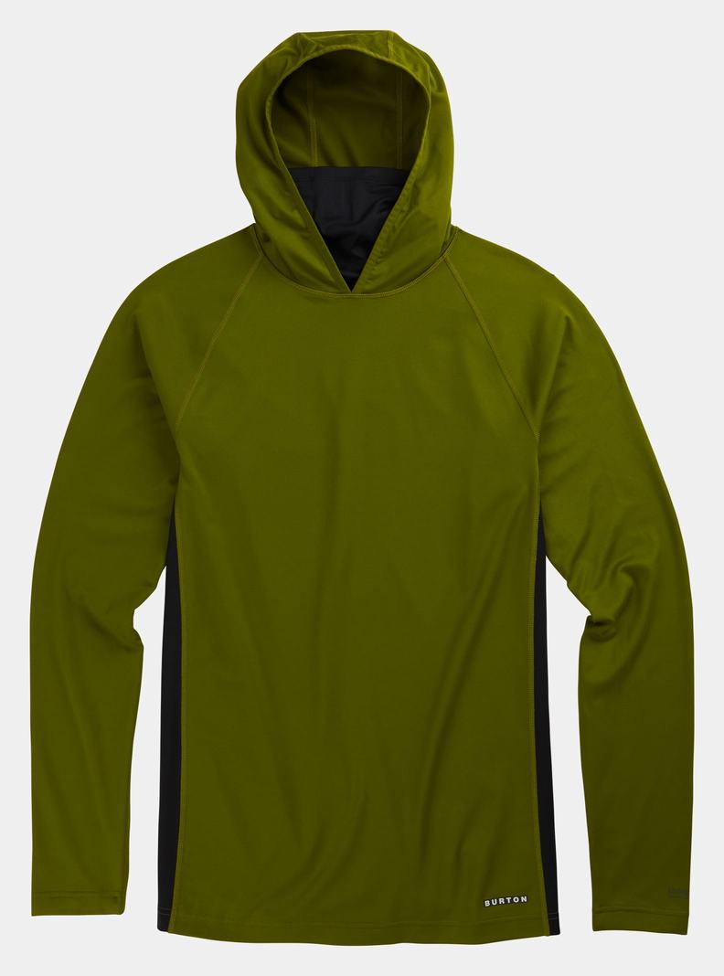 Burton Midweight X Base Layer Long Neck Hoodie Termoprádlo Panske Zelene | 32067-RTYC