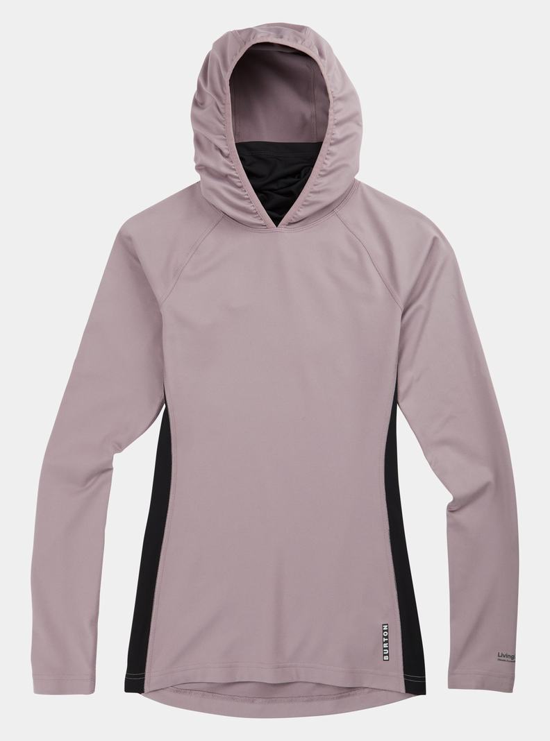 Burton Midweight X Base Layer Long Neck Hoodie Termoprádlo Damske Nachový | 56104-XTLH