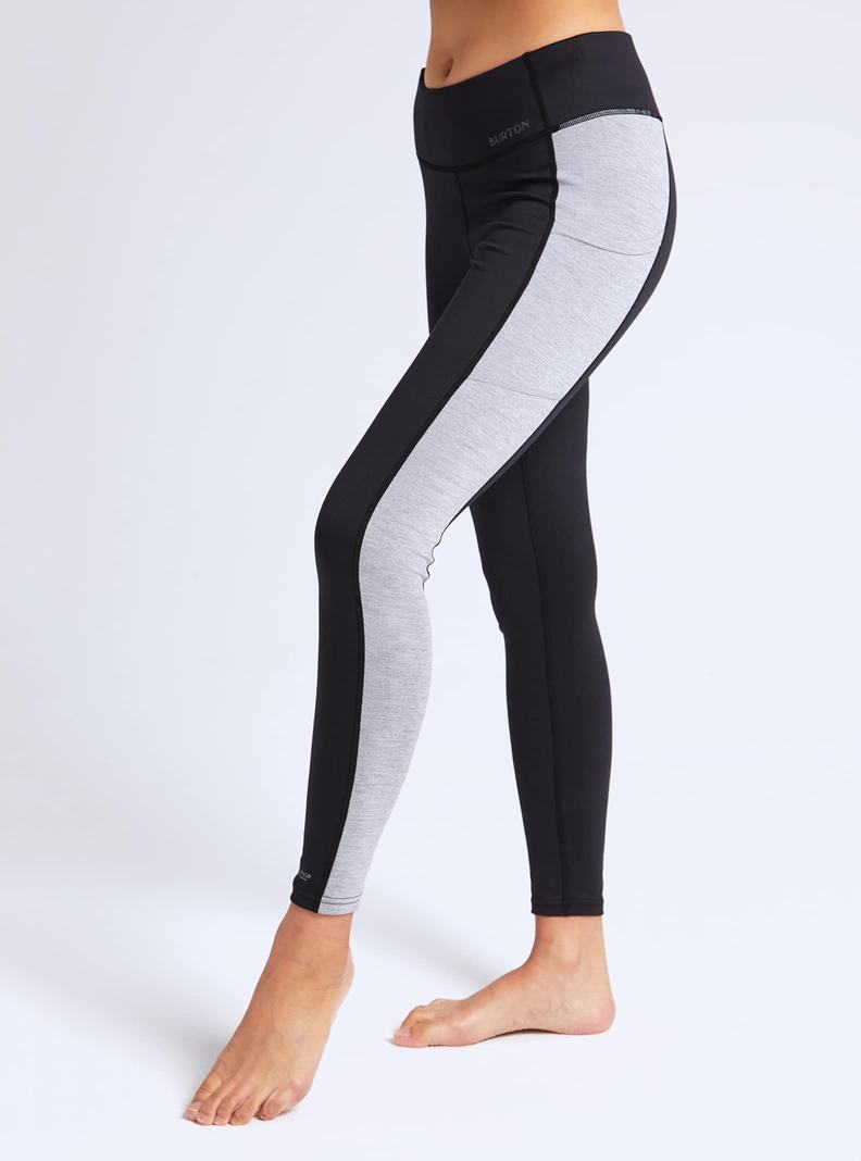 Burton Midweight X Base Layer Pants Termoprádlo Damske Čierne Siva | 69103-LTFR