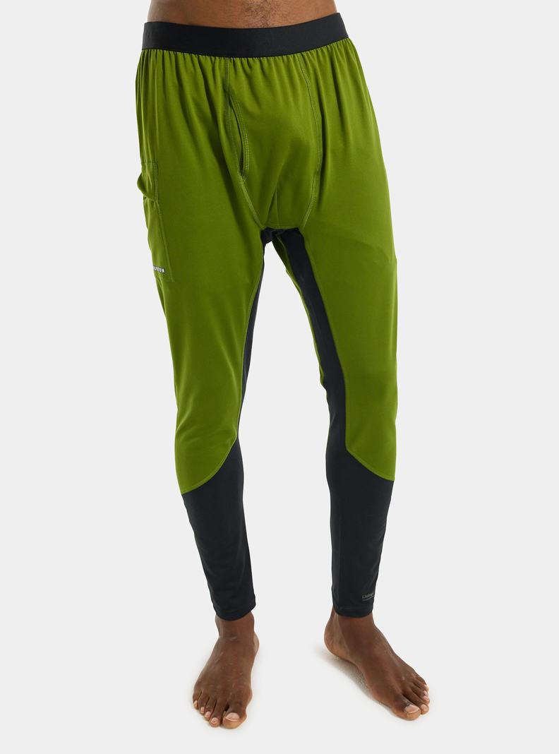Burton Midweight X Base Layer Pants Termoprádlo Panske Zelene | 80364-NMXT