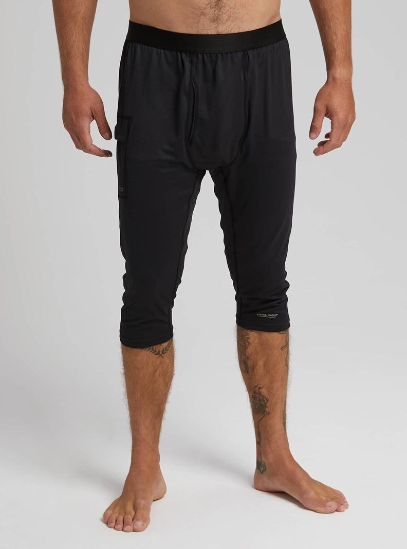 Burton Midweight X Base Layer Three-Quarter Boot Pants Termoprádlo Panske Čierne | 84396-BOUX