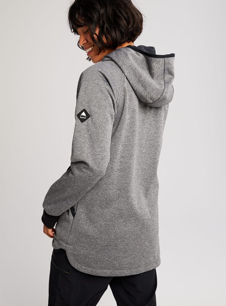 Burton Minxy Full-Zip Fleece Mikina Damske Čierne | 31420-FWLE