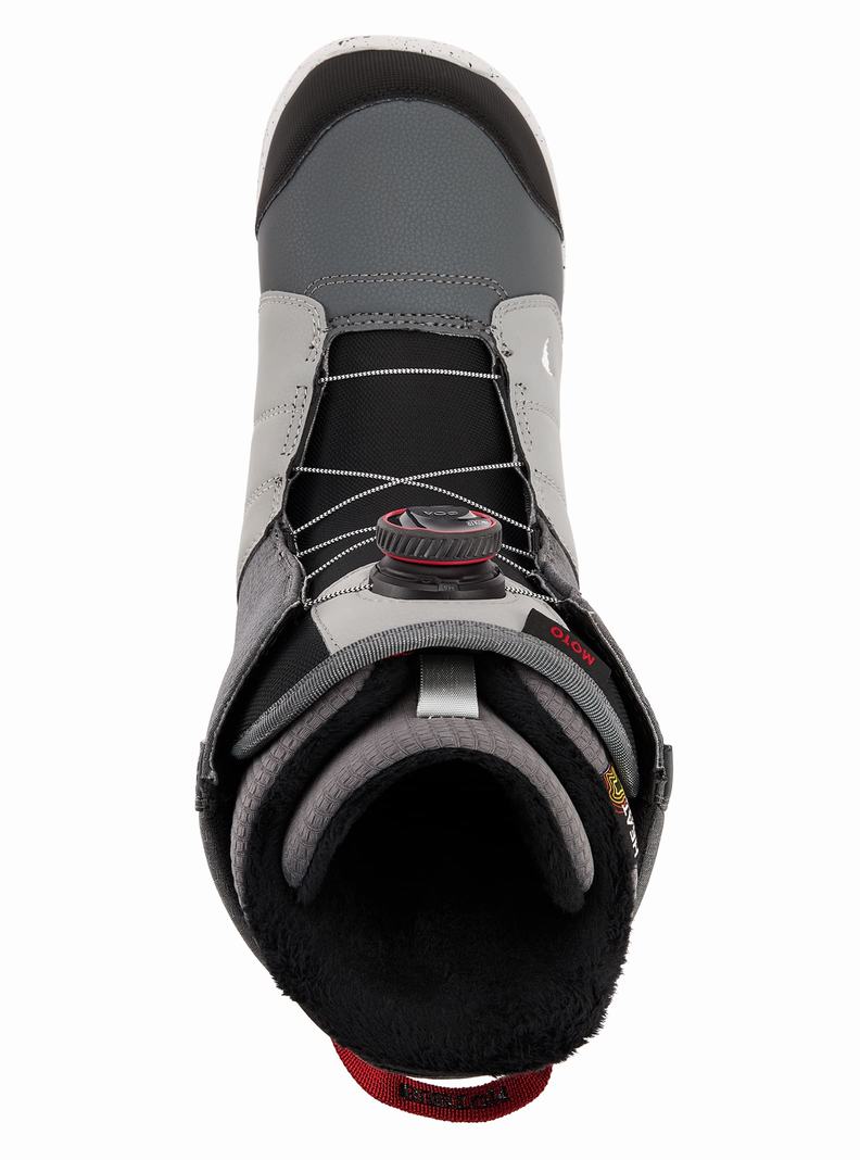Burton Moto BOA® Snowboardové Topánky Panske Siva Čierne | 91435-YEVR