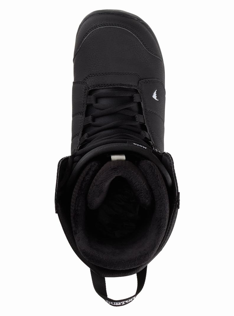 Burton Moto Cipkovane Snowboardové Topánky Panske Čierne | 27695-FPYL