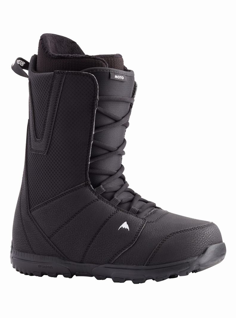 Burton Moto Cipkovane Snowboardové Topánky Panske Čierne | 27695-FPYL
