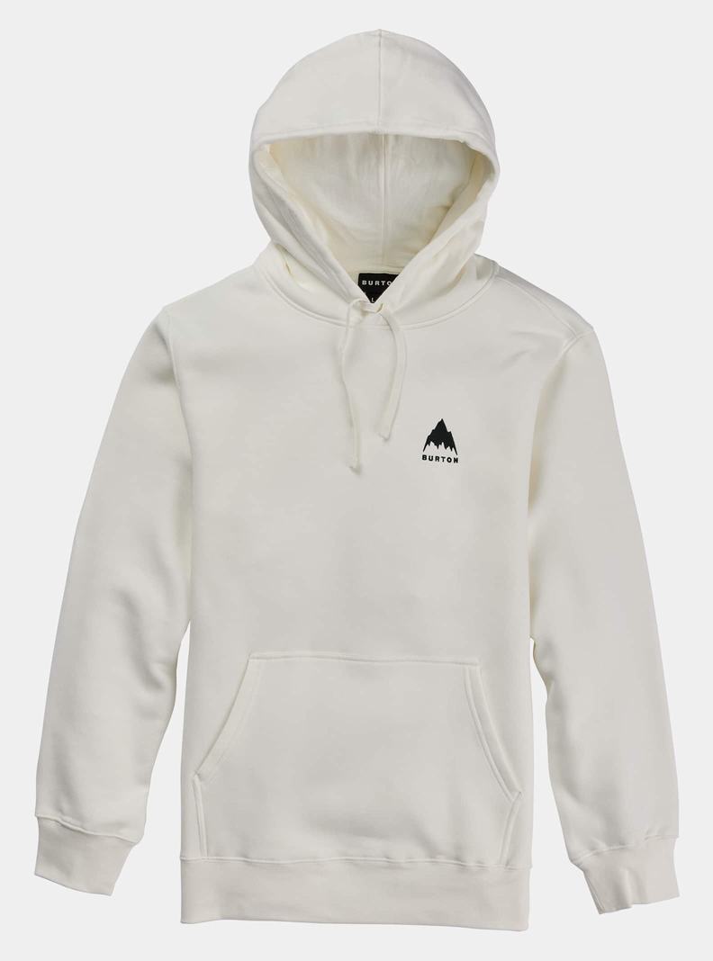 Burton Mountain Pullover Mikina Damske Biele | 02184-ESIR