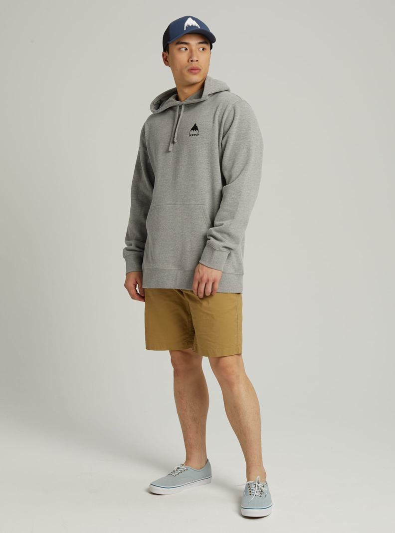 Burton Mountain Pullover Mikina Damske Siva | 45702-RHPM