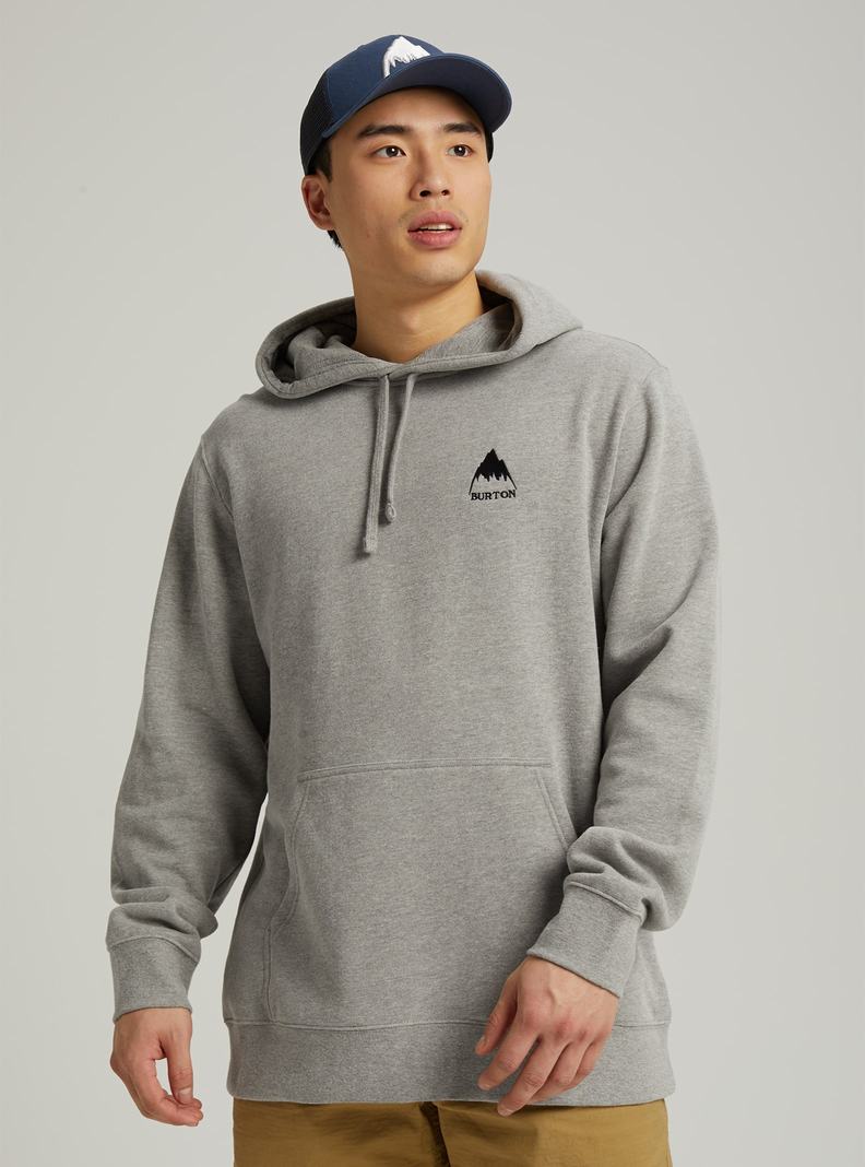 Burton Mountain Pullover Mikina Damske Siva | 45702-RHPM