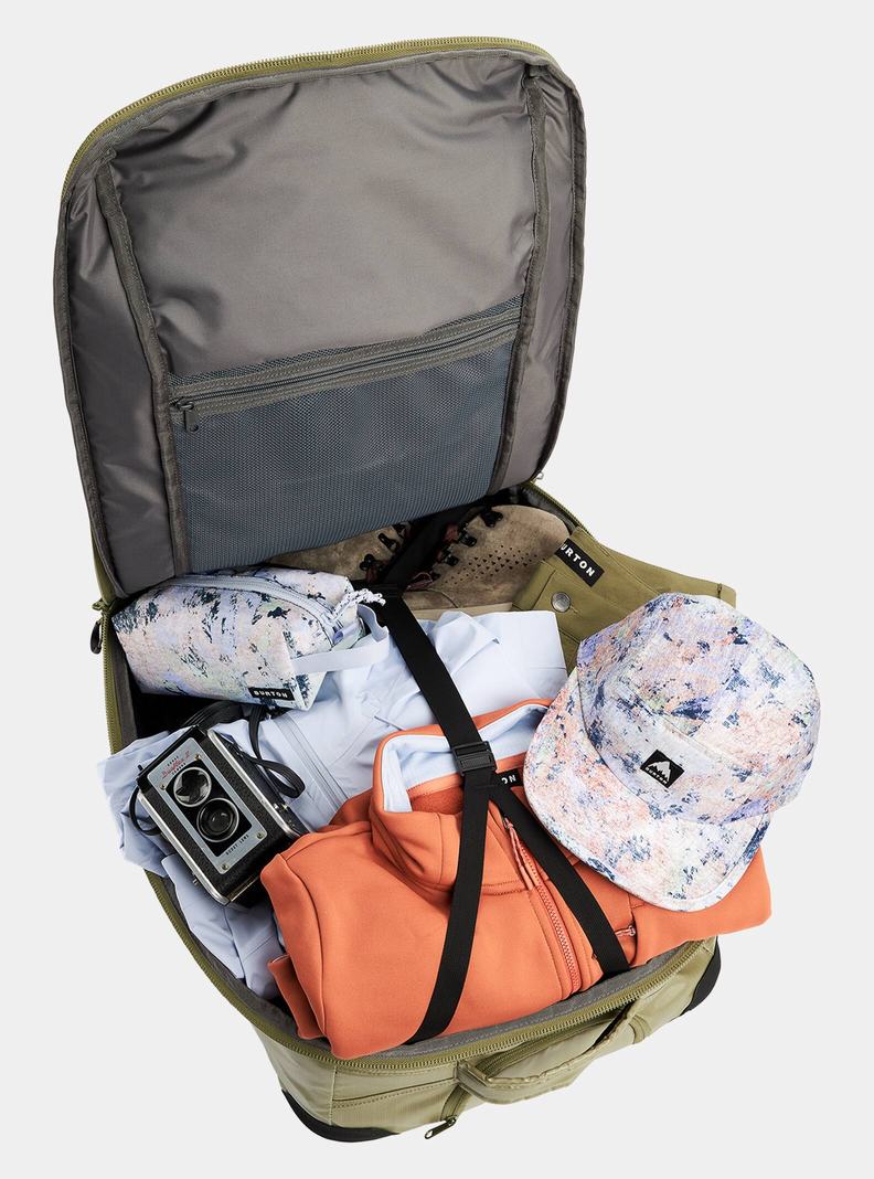 Burton Multipath Carry-On 40L Travel Ruksak  Olivovo Zelená | 96380-SFYW
