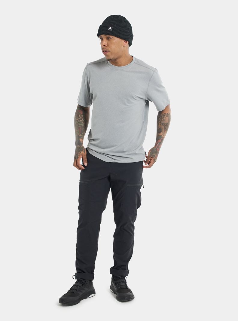 Burton Multipath Essential Tech Kratke Sleeve Termoprádlo Panske Siva | 84036-XKVM