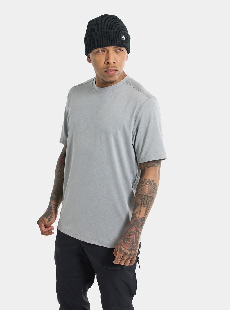 Burton Multipath Essential Tech Kratke Sleeve Termoprádlo Panske Siva | 84036-XKVM