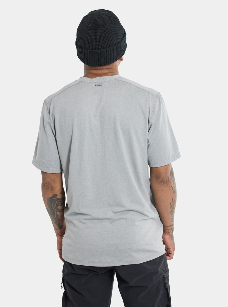 Burton Multipath Essential Tech Kratke Sleeve Termoprádlo Panske Siva | 84036-XKVM
