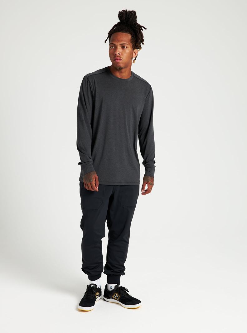 Burton Multipath Essential Tech Long Sleeve Termoprádlo Panske Čierne | 28517-NKRS