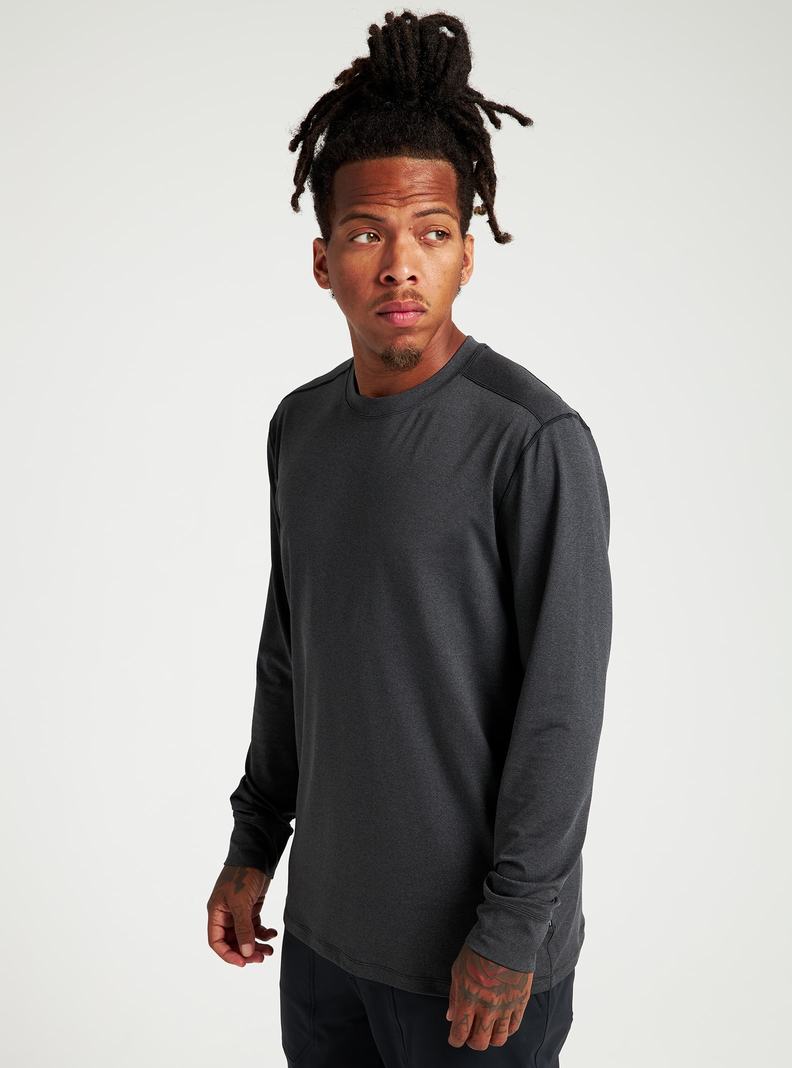 Burton Multipath Essential Tech Long Sleeve Termoprádlo Panske Čierne | 28517-NKRS