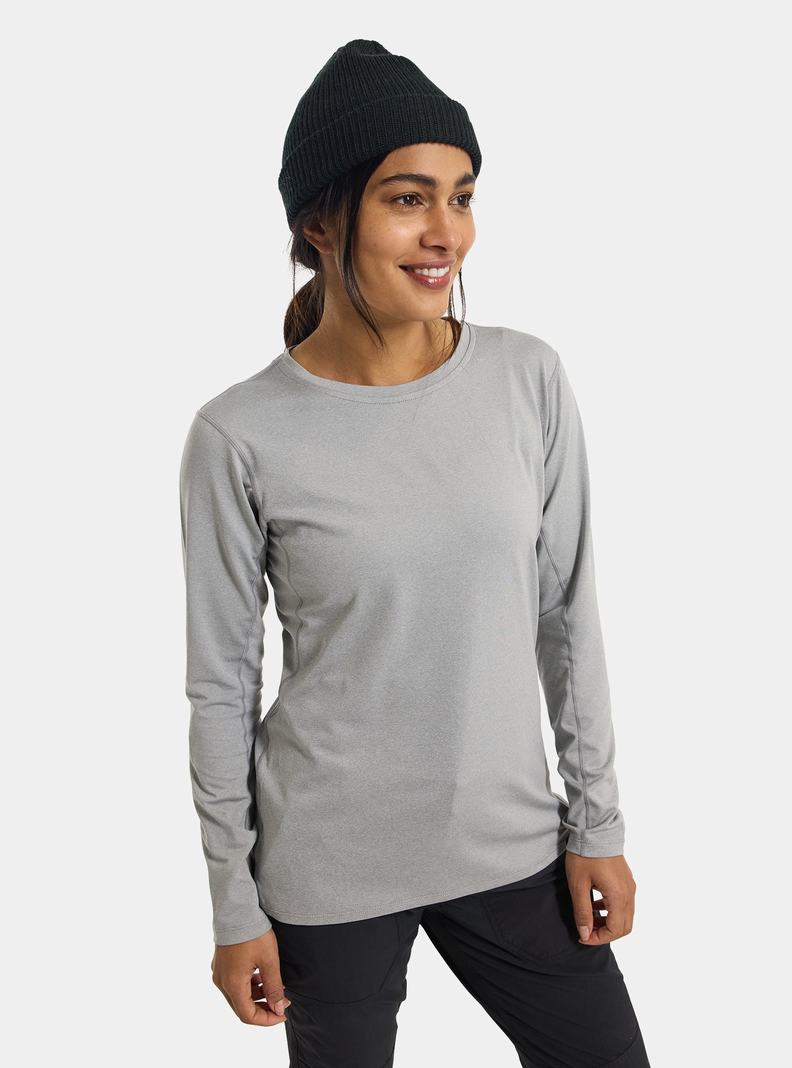 Burton Multipath Essential Tech Long Sleeve Termoprádlo Damske Siva | 83542-HMES
