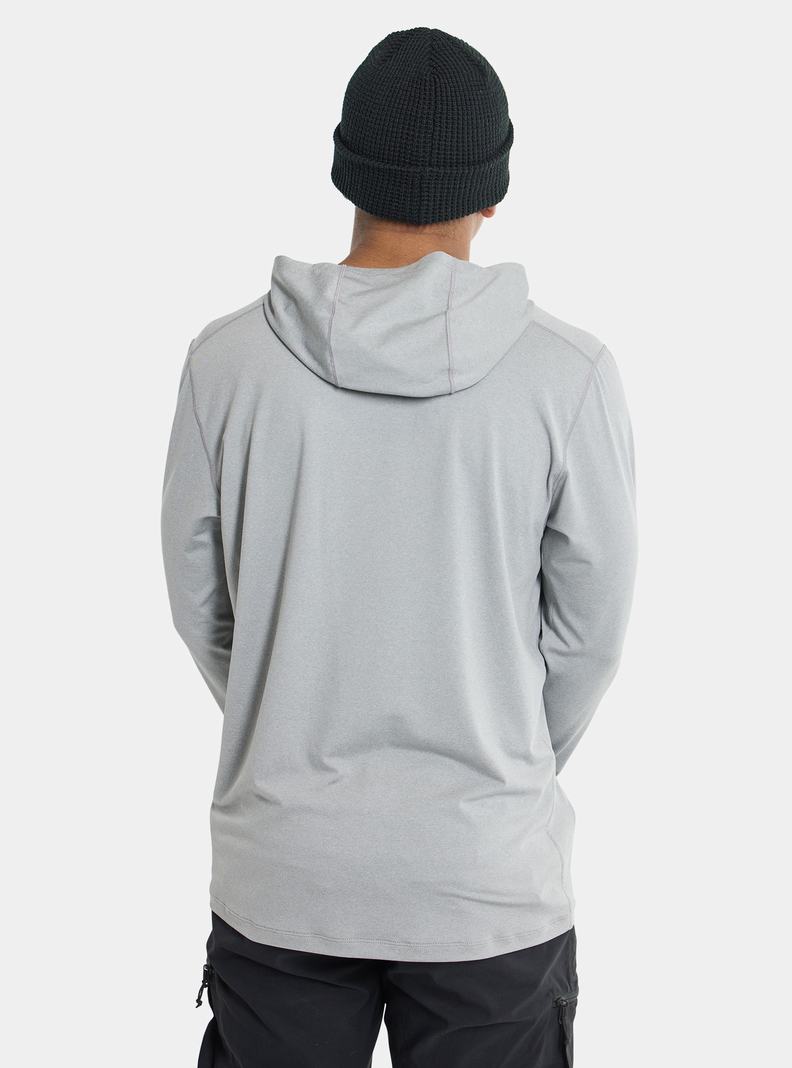 Burton Multipath Essential Tech Pullover Mikina Panske Siva | 23478-PDYT