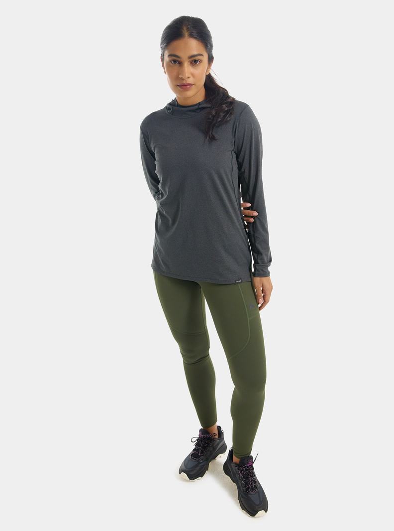 Burton Multipath Essential Tech Pullover Mikina Damske Čierne | 50376-EYJR