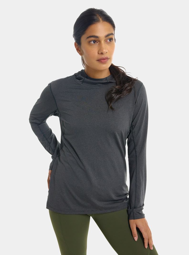Burton Multipath Essential Tech Pullover Mikina Damske Čierne | 50376-EYJR