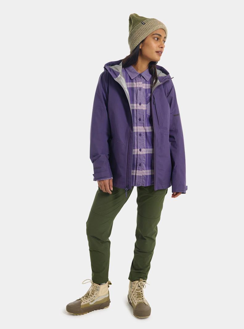 Burton Multipath GORE-TEX 2L Zimní Bunda Damske Nachový | 53970-IWQP