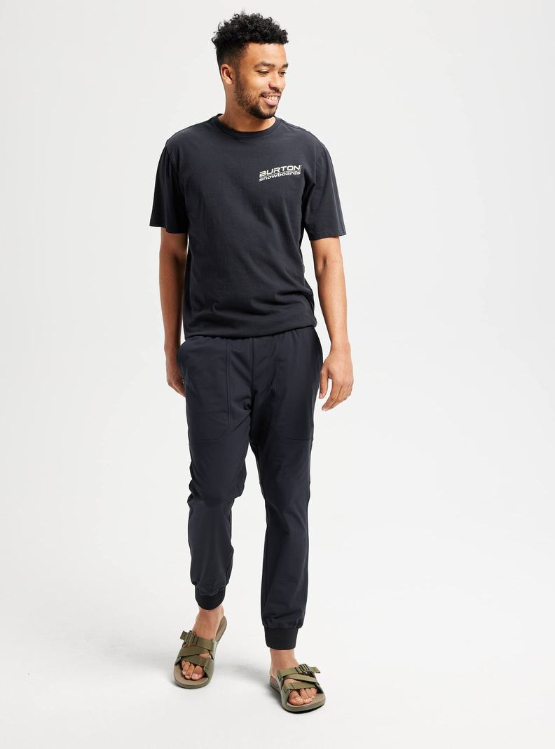 Burton Multipath Jogger Nohavice Panske Čierne | 53860-JHSG