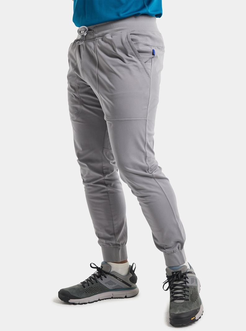 Burton Multipath Jogger Nohavice Panske Siva | 85126-TVAR