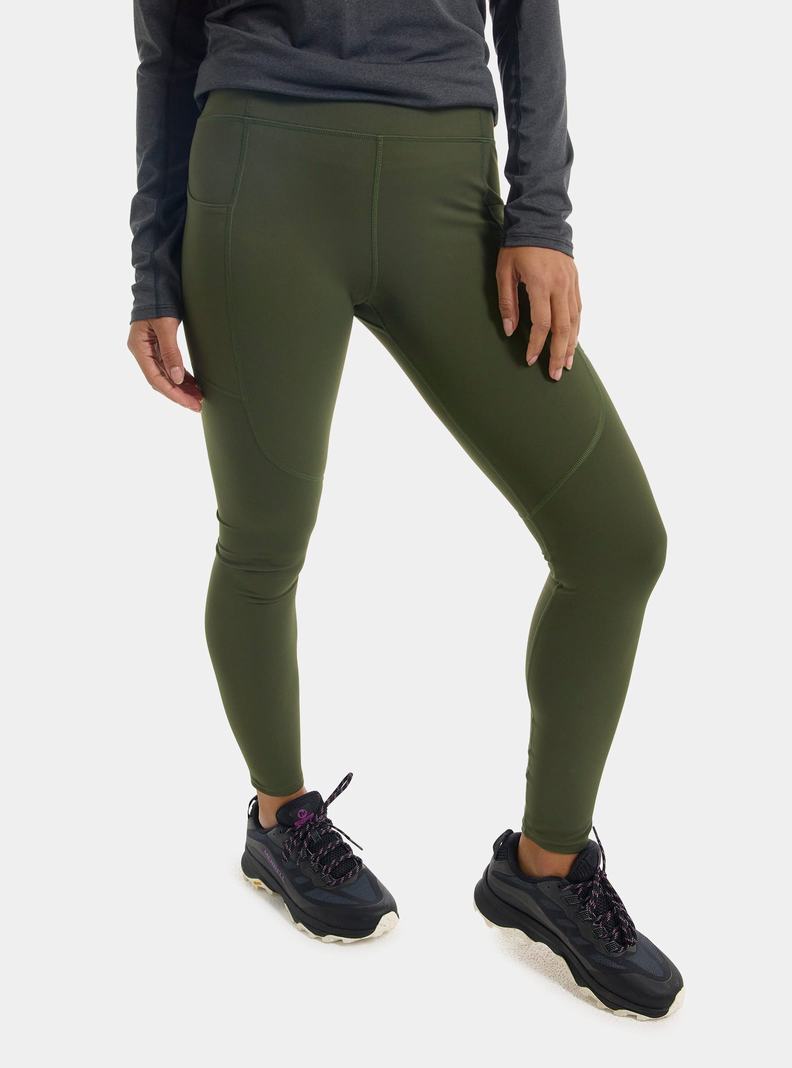 Burton Multipath Pocket Leginy Damske Zelene | 21687-QKHP