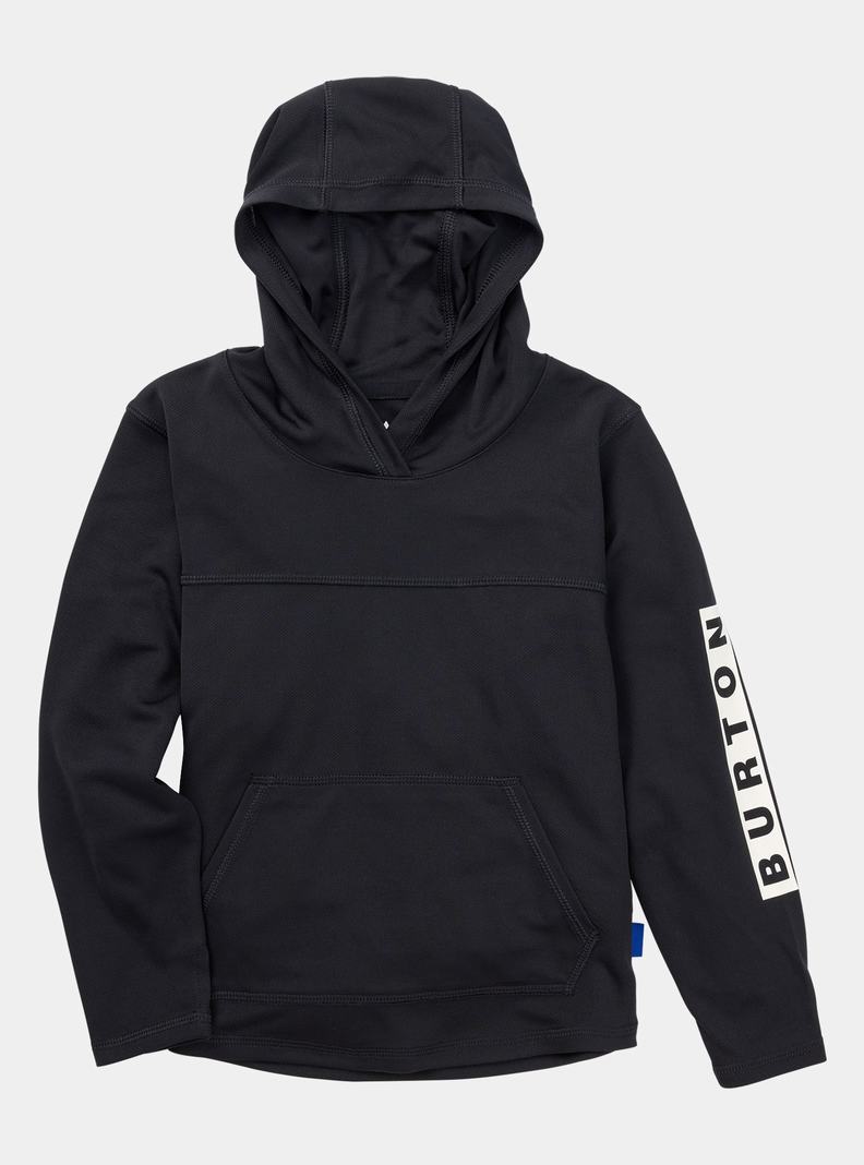 Burton Multipath Pullover Mikina Detske Čierne | 25746-AQWZ