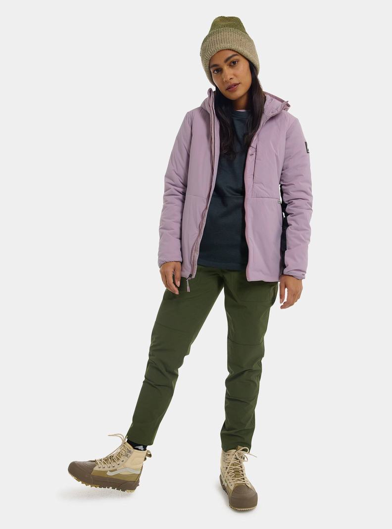 Burton Multipath S Kapucňou Insulated Zimní Bunda Damske Lavendel | 01923-NHLS